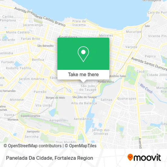 Panelada Da Cidade map