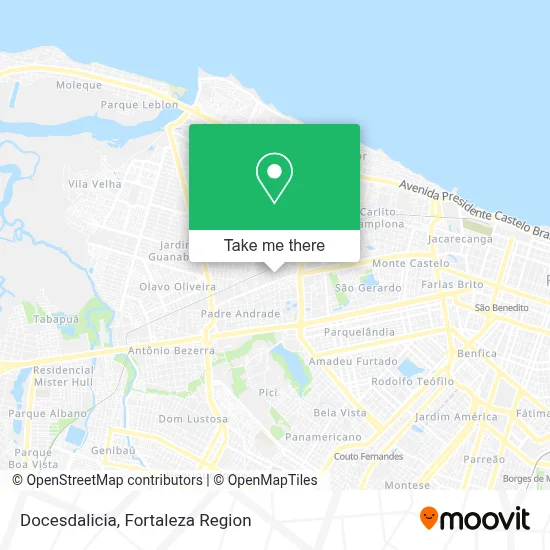 Docesdalicia map