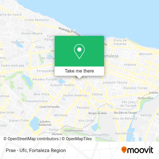 Prae - Ufc map