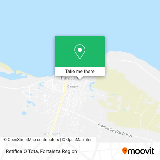 Retifica O Tota map