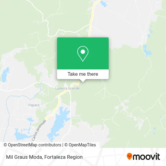 Mil Graus Moda map