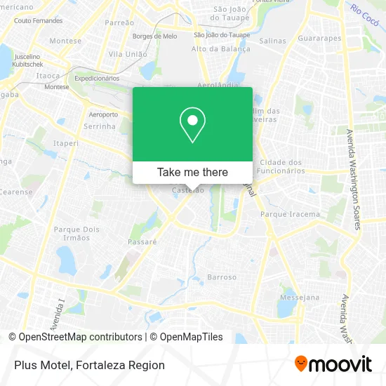 Plus Motel map