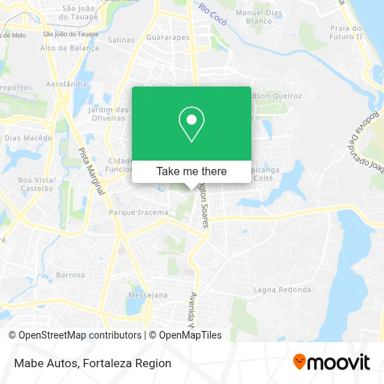 Mabe Autos map