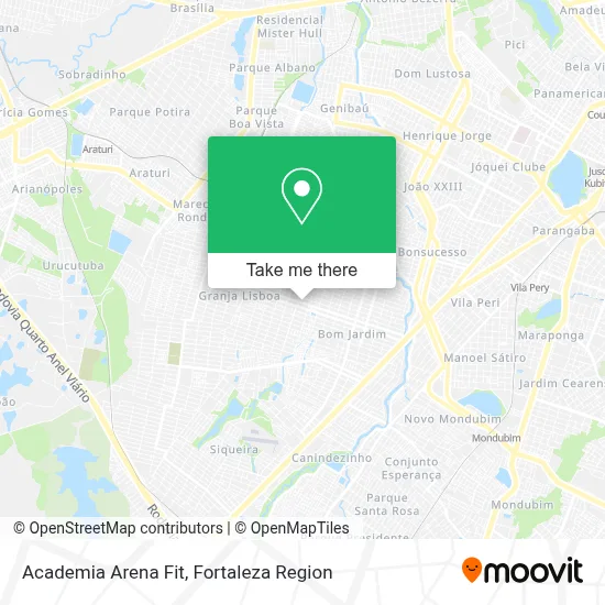 Academia Arena Fit map