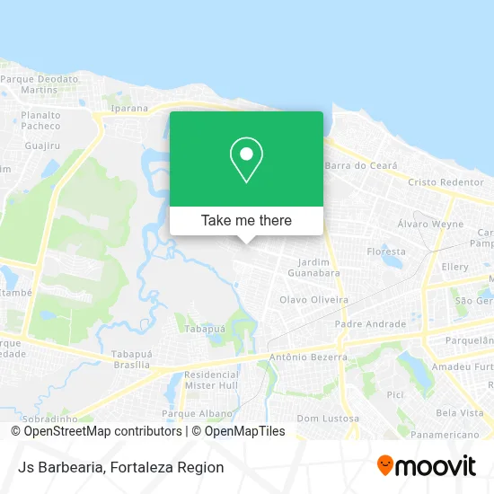 Js Barbearia map