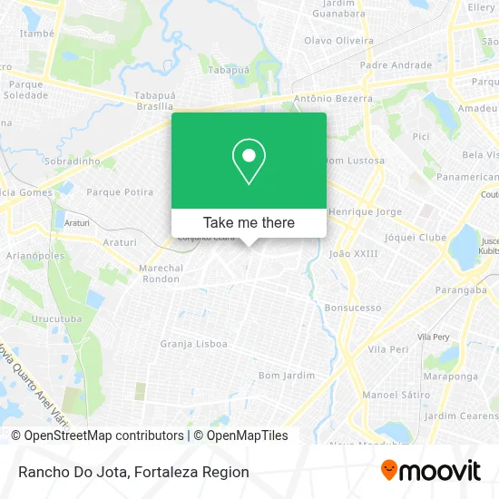 Rancho Do Jota map