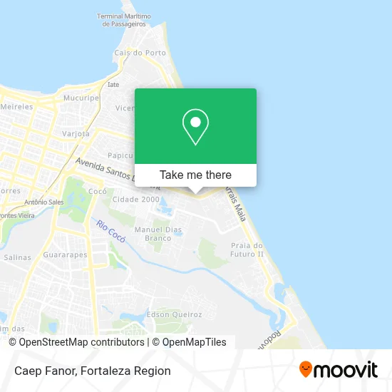 Caep Fanor map