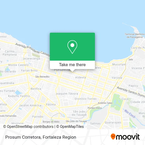 Prosum Corretora map