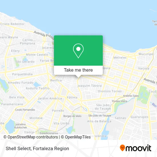 Shell Select map