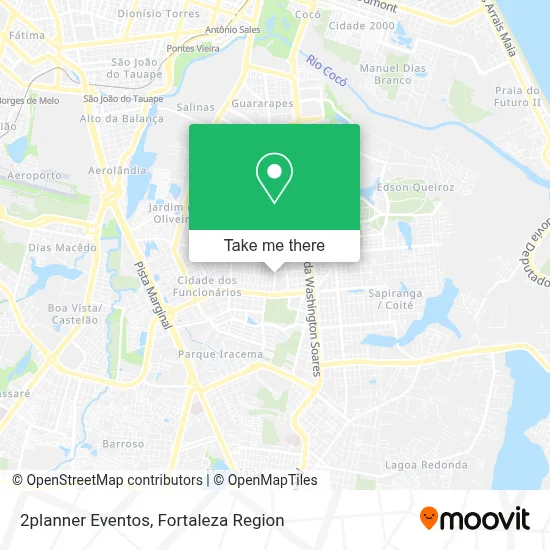 2planner Eventos map