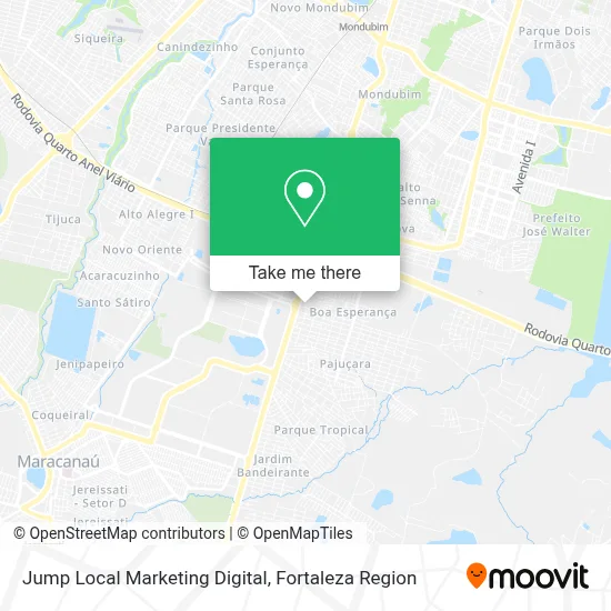 Jump Local Marketing Digital map