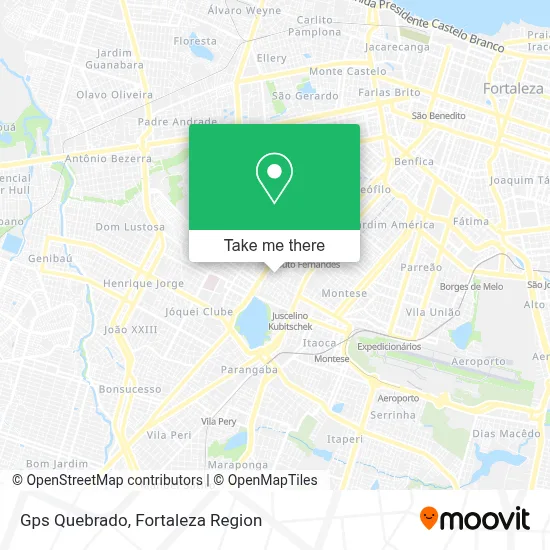 Gps Quebrado map