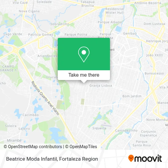 Beatrice Moda Infantil map