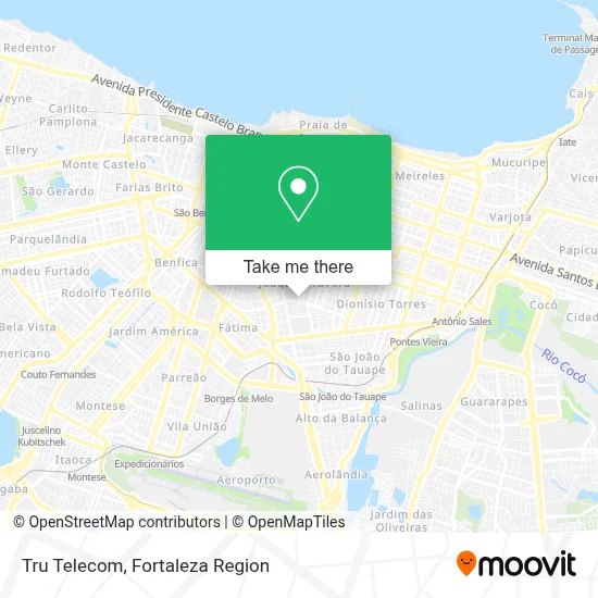 Tru Telecom map