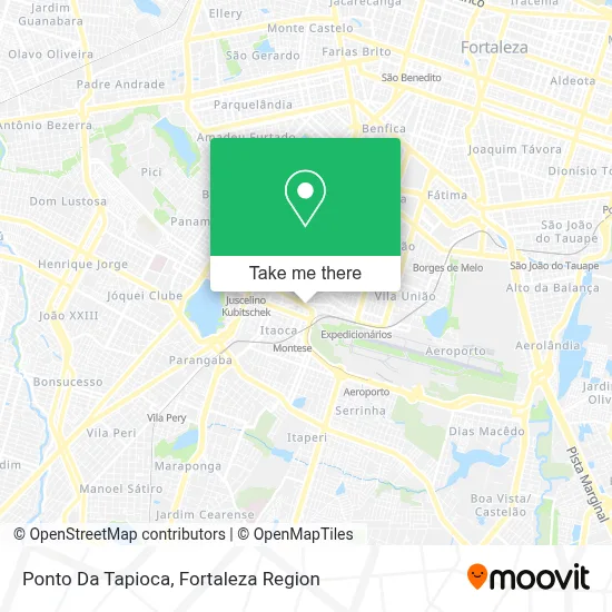 Ponto Da Tapioca map