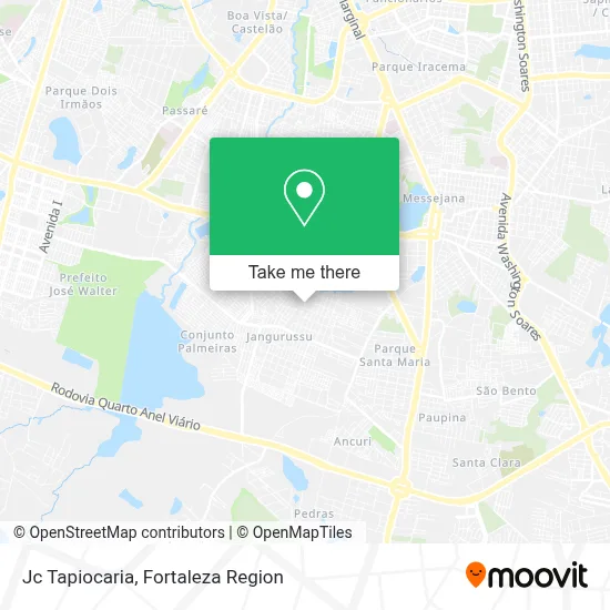 Jc Tapiocaria map