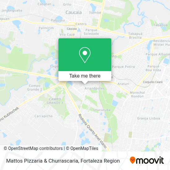 Mattos Pizzaria & Churrascaria map