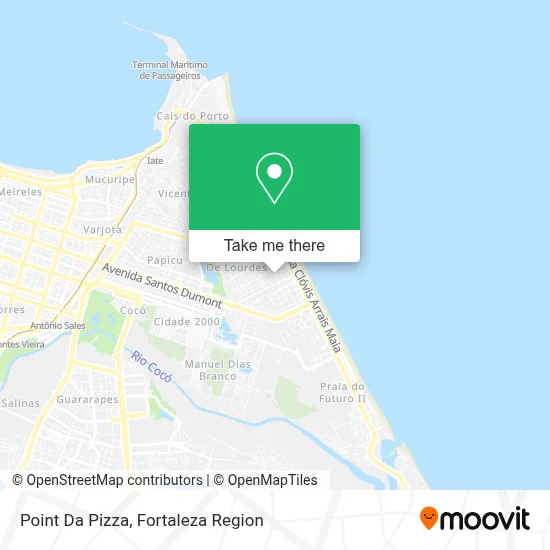 Point Da Pizza map