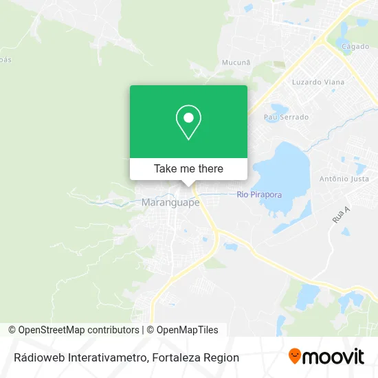 Rádioweb Interativametro map