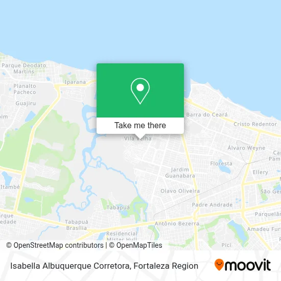 Isabella Albuquerque Corretora map