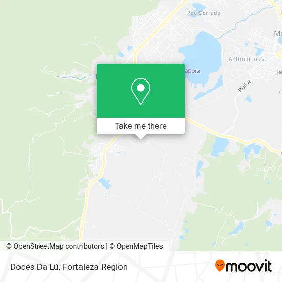Doces Da Lú map