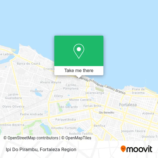 Ipi Do Pirambu map