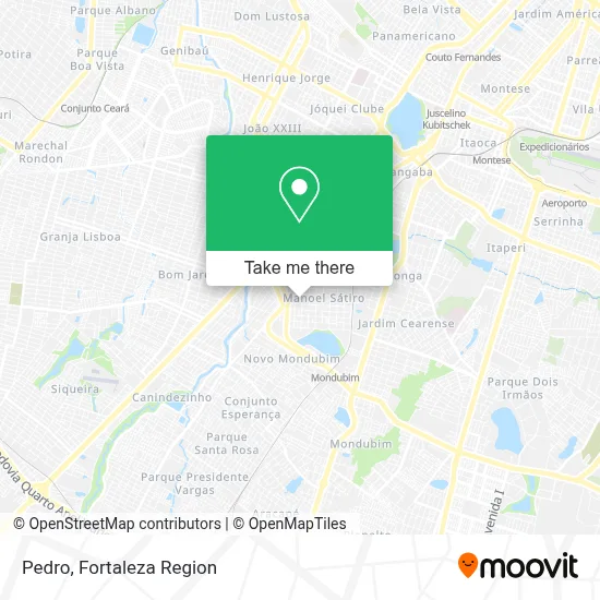 Pedro map