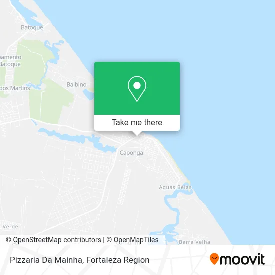 Pizzaria Da Mainha map