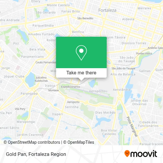 Gold Pan map
