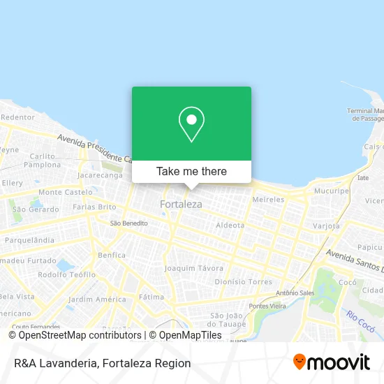 R&A Lavanderia map