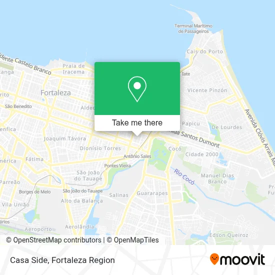 Casa Side map