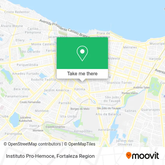 Instituto Pro-Hemoce map