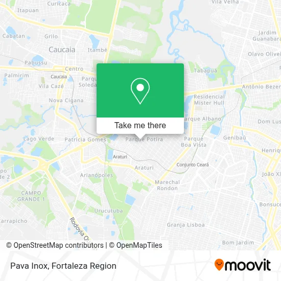 Pava Inox map