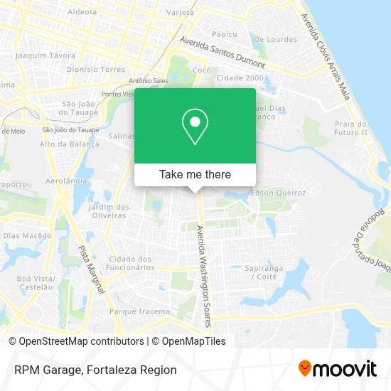 Rpm Garage map