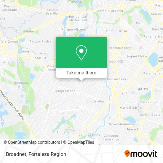 Broadnet map
