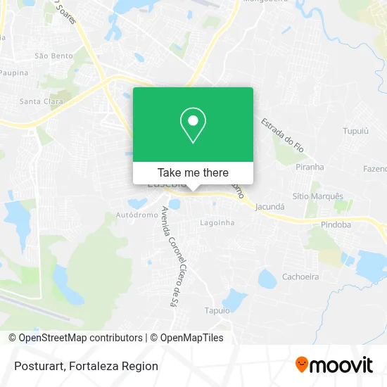 Posturart map