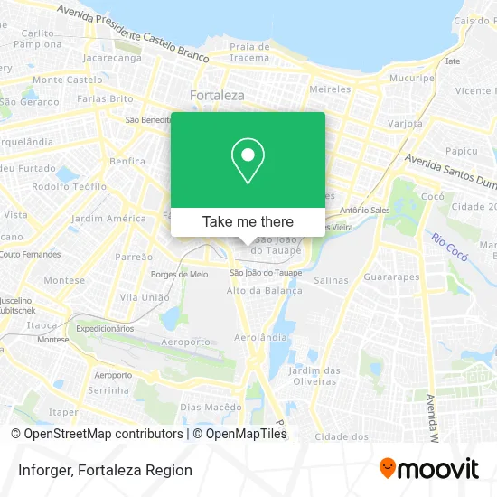 Inforger map