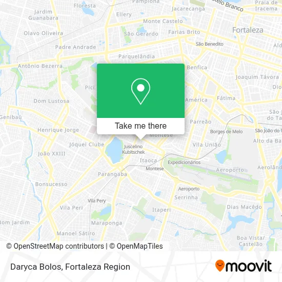 Daryca Bolos map