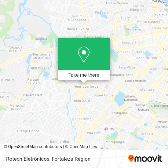 Rotech Eletrônicos map