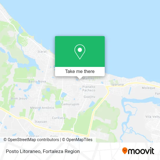 Posto Litoraneo map