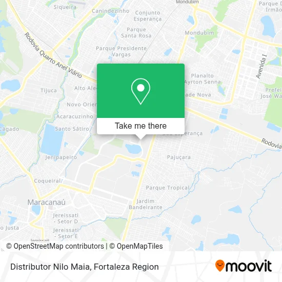 Distributor Nilo Maia map