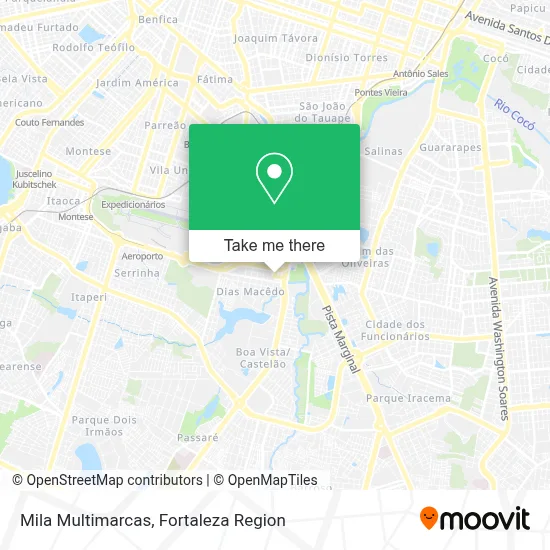 Mila Multimarcas map