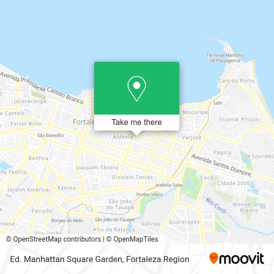 Ed. Manhattan Square Garden map