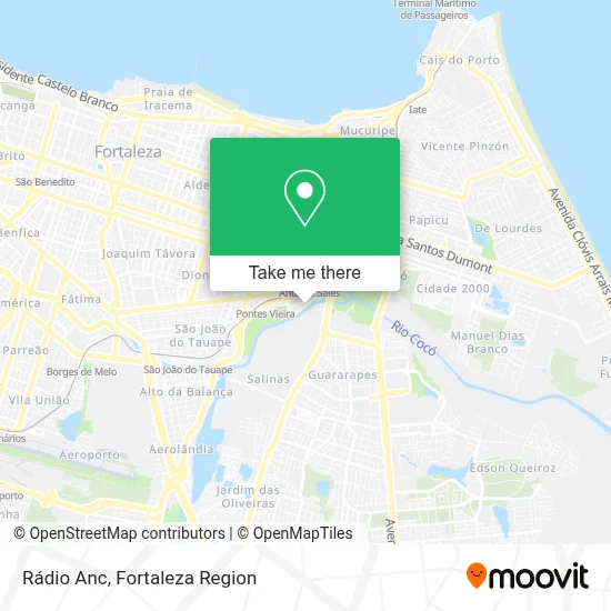 Rádio Anc map