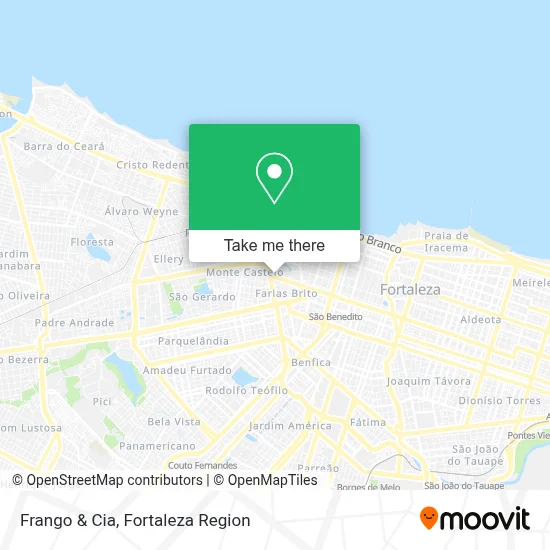 Frango & Cia map