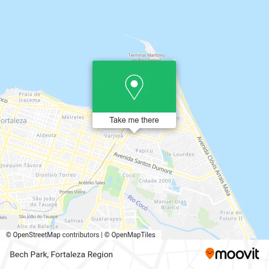 Bech Park map