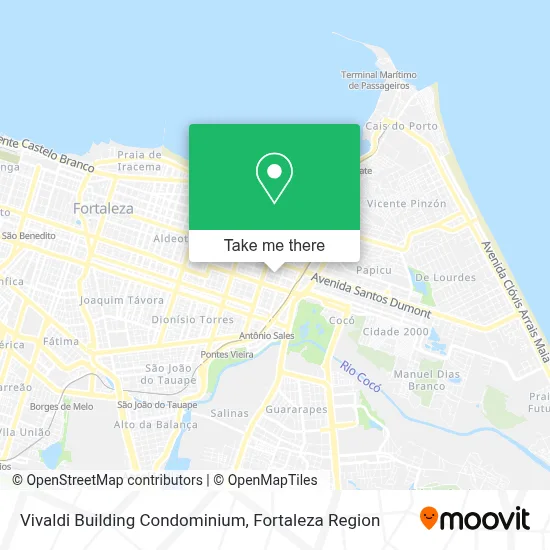 Vivaldi Building Condominium map
