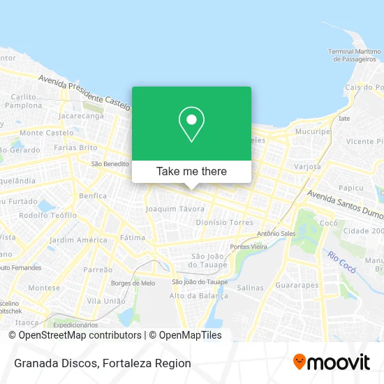 Granada Discos map
