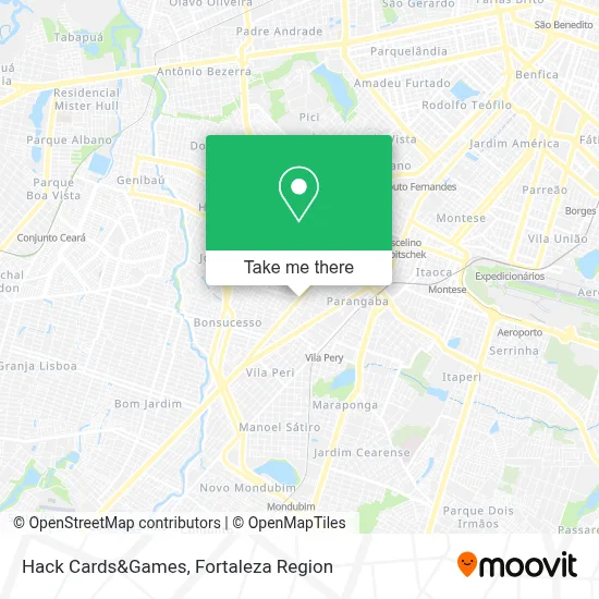 Hack Cards&Games map