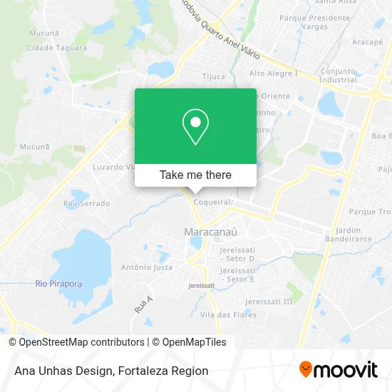 Ana Unhas Design map